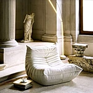 Beyaz Büzgü Berjer