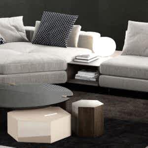 puzzle beyaz köşe koltuk takımı